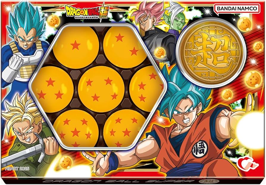Amazon.co.jp: ハート(Heart) ドラゴンボール超アソートチョコ 12個入