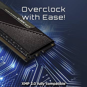 KLEVV Bolt X DDR4 32GB (2x16GB) 3200MHz CL16 1.35V Gaming Desktop