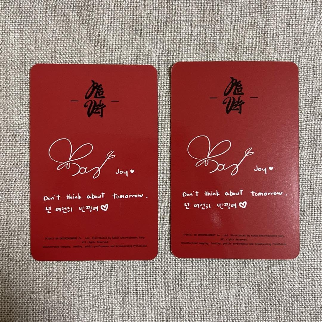 Amazon.co.jp: Red Velvet レドベル ジョイ トレカ Chill Kill : おもちゃ