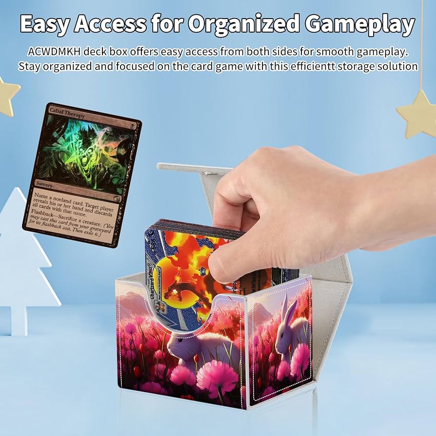 Amazon.com: ACWDMKH for MTG Commander Deck Box,Card Deck Box for