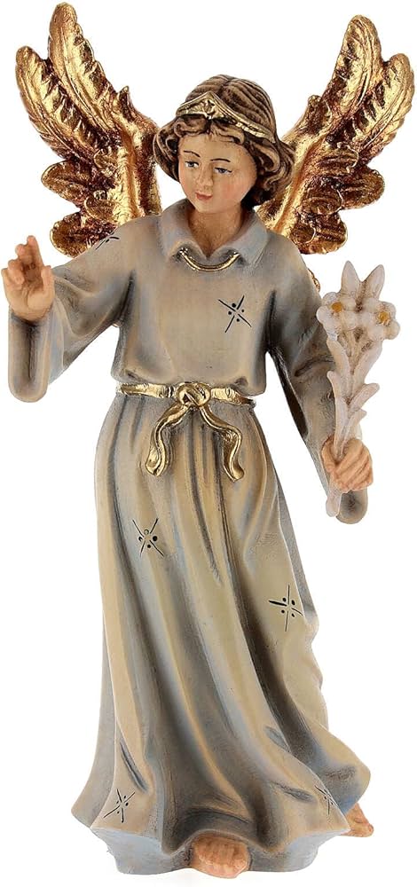 Amazon.co.jp: Holyart 大天使ガブリエル 木製像 ペイント、25cm (9.85