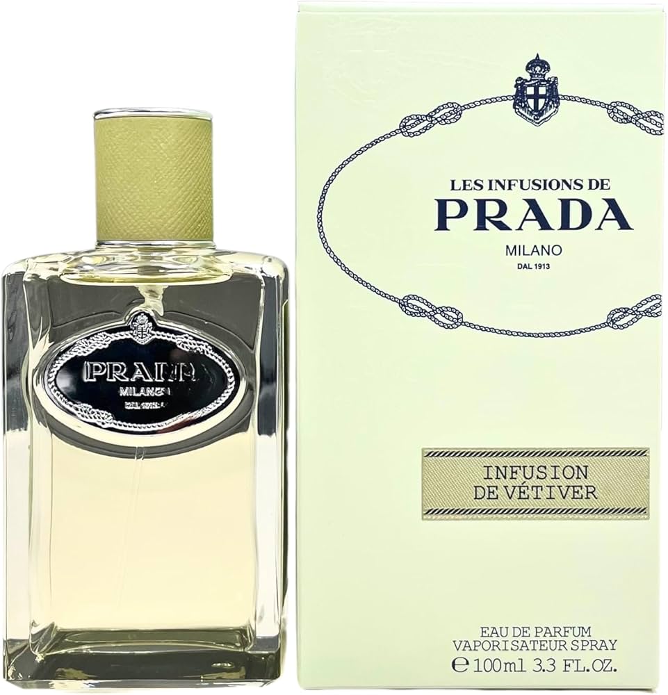 Amazon.com : Prada Les Infusions Vetiver, Eau de Parfum, Clear