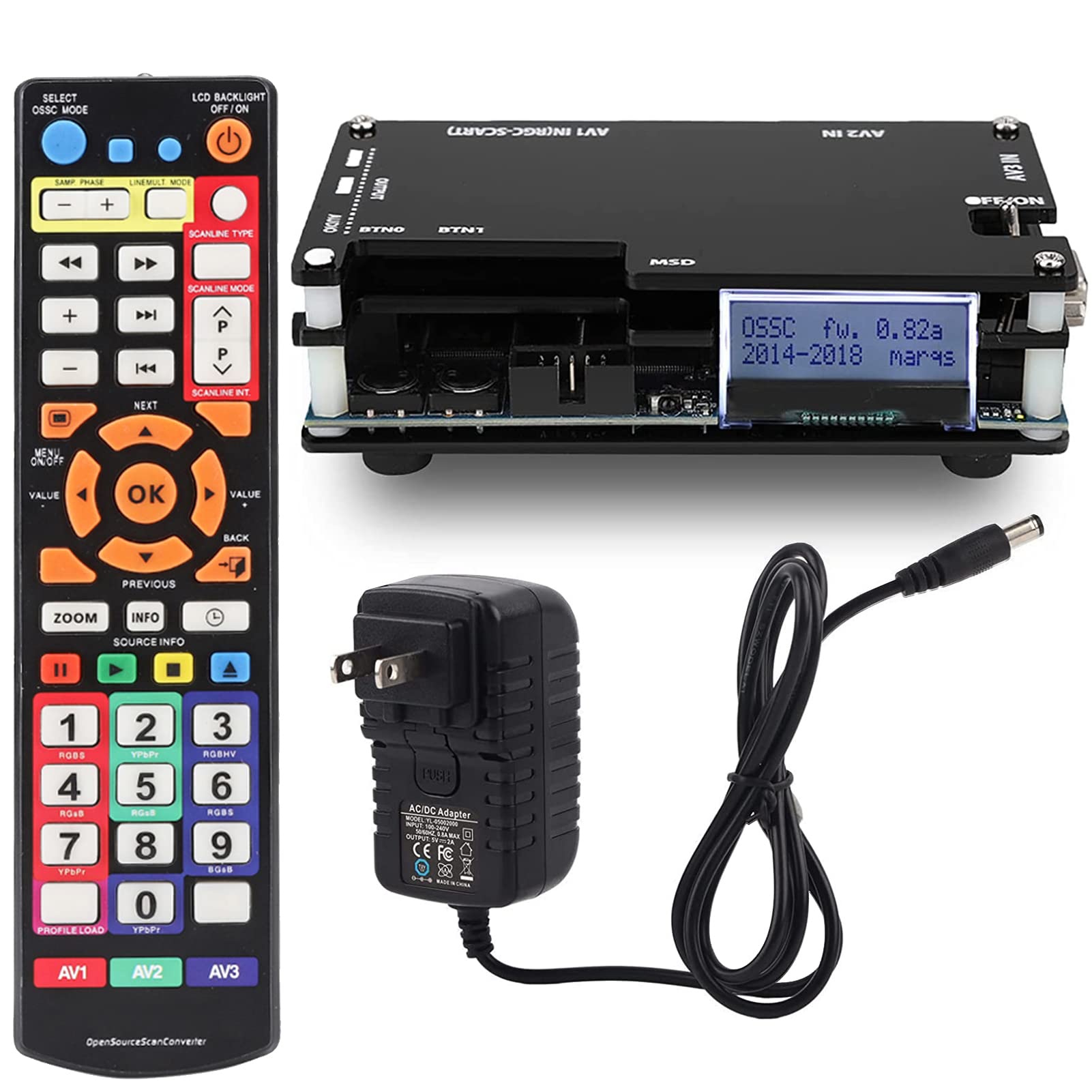 Amazon.com: OSSC Open Source Scan Converter with SCART,VGA to HDMI