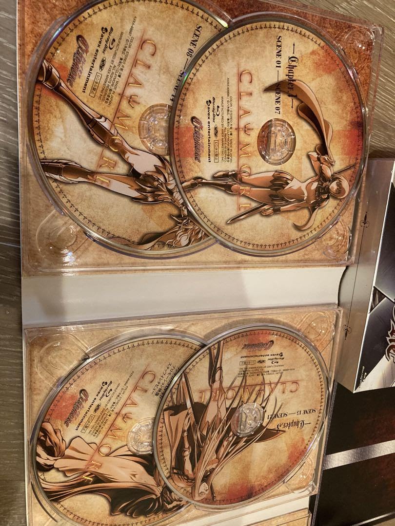 Amazon.co.jp: CLAYMORE クレイモア Blu-ray BOX〈4枚組〉 : ホビー