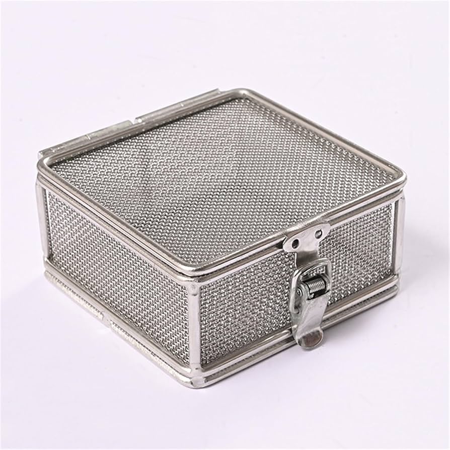 Amazon.co.jp: 304 ステンレススチール滅菌バスケットトレイケース