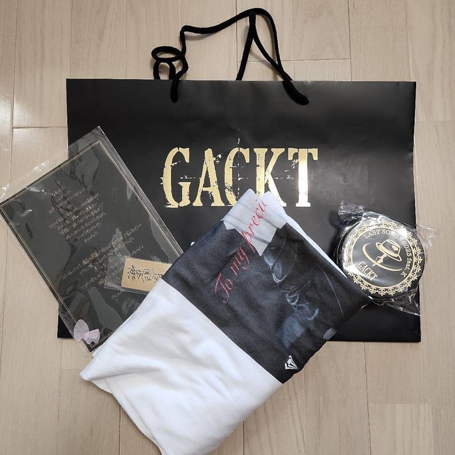 Amazon.co.jp: GACKT LAST SONGS 2023 ダイヤモンド席のノベルティー