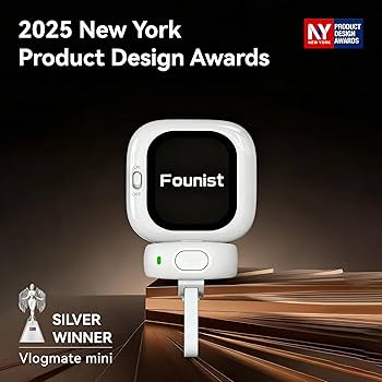 Amazon.co.jp: FOUNIST Vlogmate mini Phone用外カメラ自撮りモニター