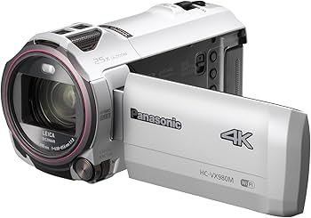 Amazon.co.jp: パナソニック デジタル4Kビデオカメラ VX980M 64GB あと