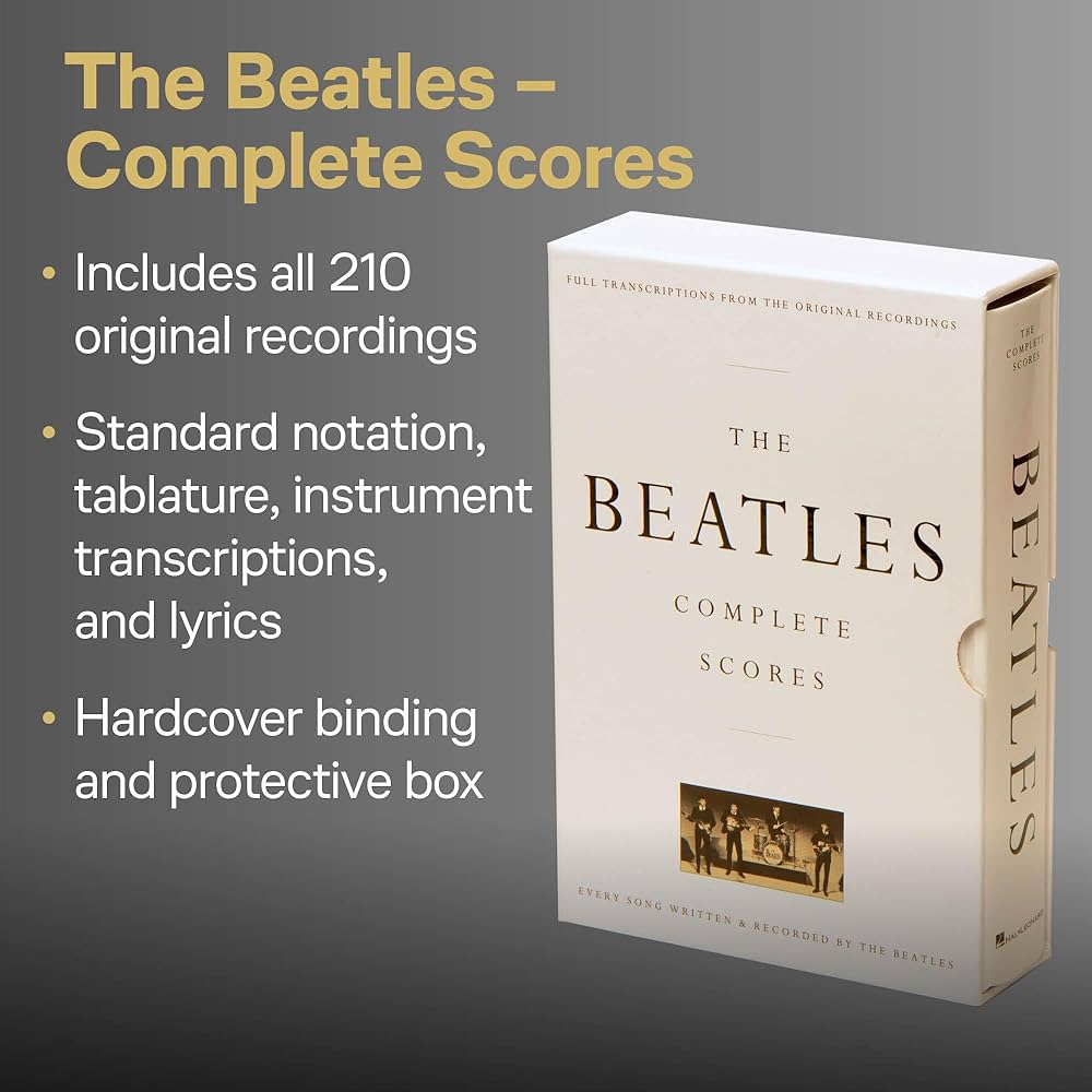 Amazon.com: The Beatles - Complete Scores | Full Band Sheet Music