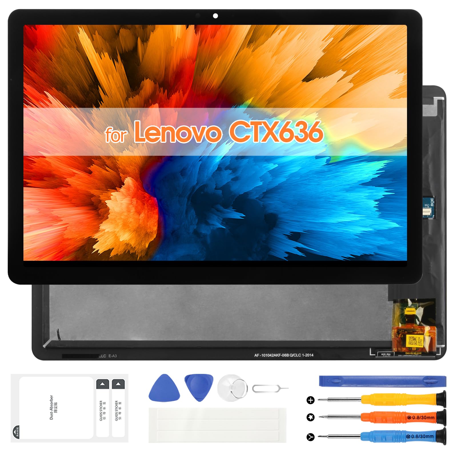 Screen Replacement for Lenovo Chromebook Duet X636 LCD Display CT