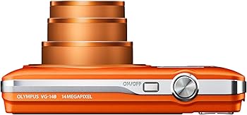 Amazon.co.jp: OLYMPUS VG-145 ORG Digital Camera, Orange, 14