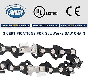 Amazon.com : SawWorks 3-pack Stihl Chainsaw Chain 18 Inch .325