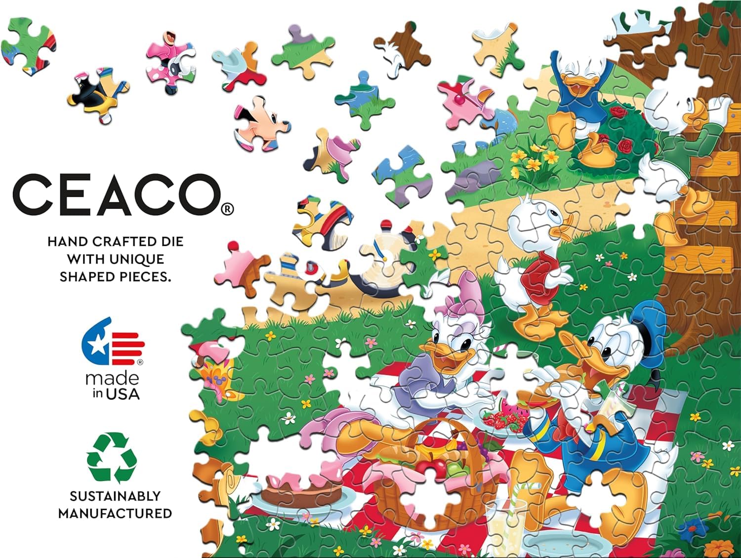 Amazon | Ceaco - ディズニー - 公園のミッキー&ミニー - 300ピース