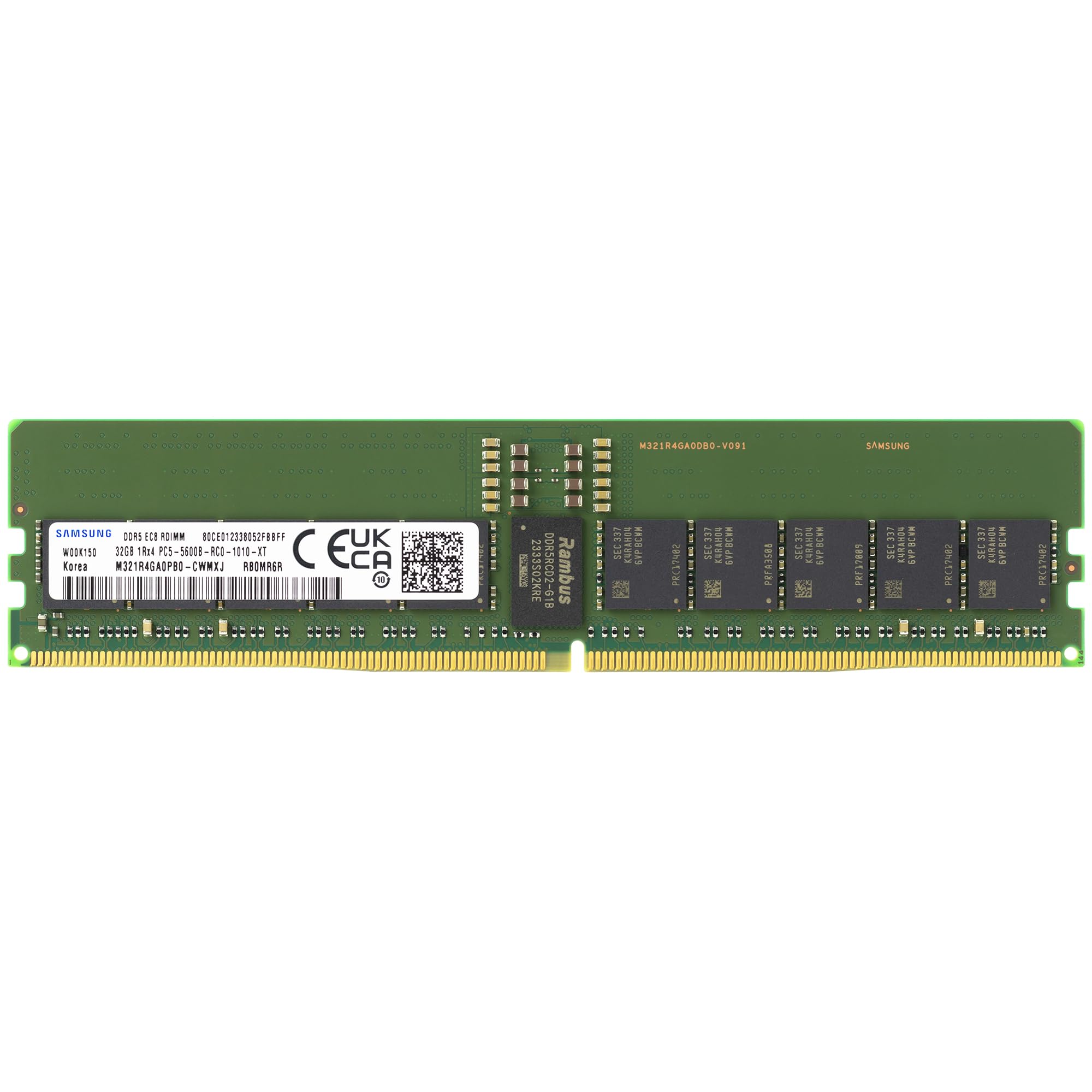Amazon.co.jp: Samsung 32GB DDR5 5600MHz PC5-44800 ECC RDIMM 1Rx4