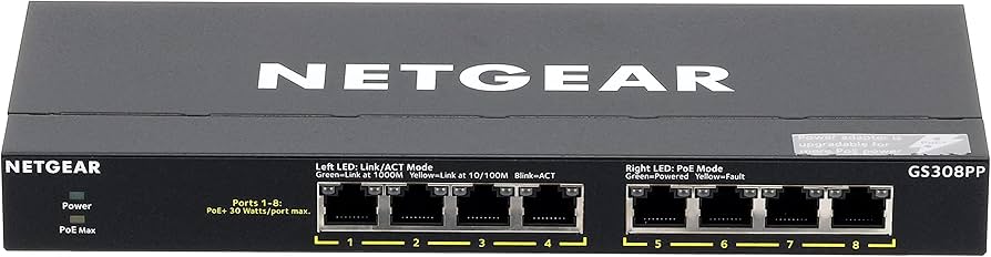 Amazon | NETGEAR 卓上型コンパクトアンマネージスイッチングハブ