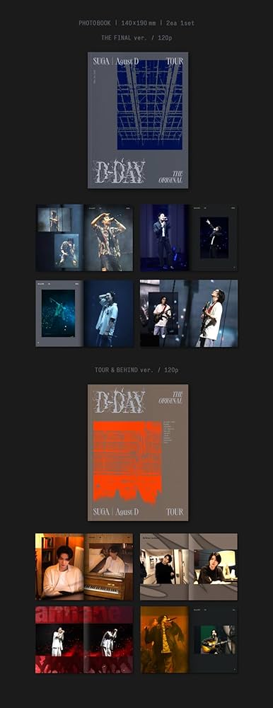 Amazon.co.jp: SUGA Agust D - Tour D-day The Original [韓国盤