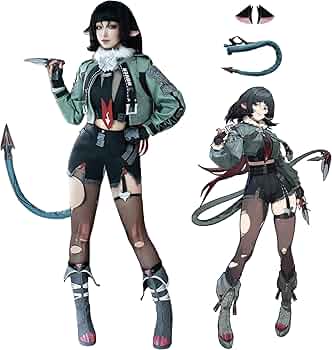 Amazon | ゼンレスゾーンゼロ ジェーン・ドゥ コスプレ 衣装 10点フル