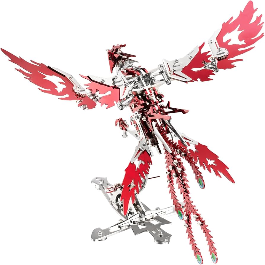 Amazon | 立体パズル 大人向け 3d メタルパズルフェニックス金属モデル