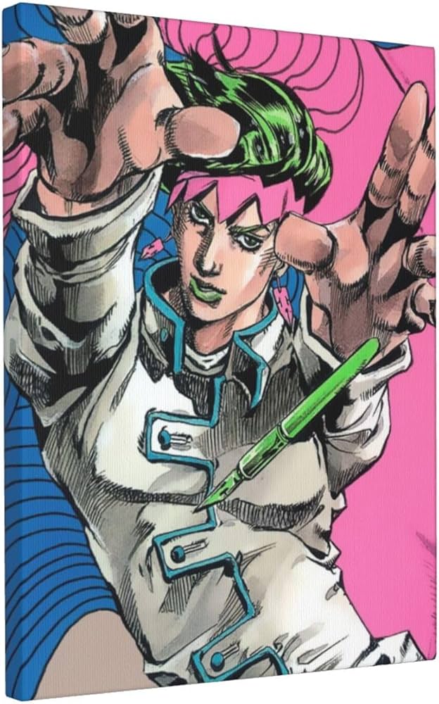 Amazon.co.jp: アートパネル ジョジョの奇妙な冒険 岸辺露伴 アート