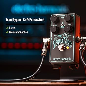 Amazon.com: Electro-Harmonix Spruce Goose Overdrive Pedal