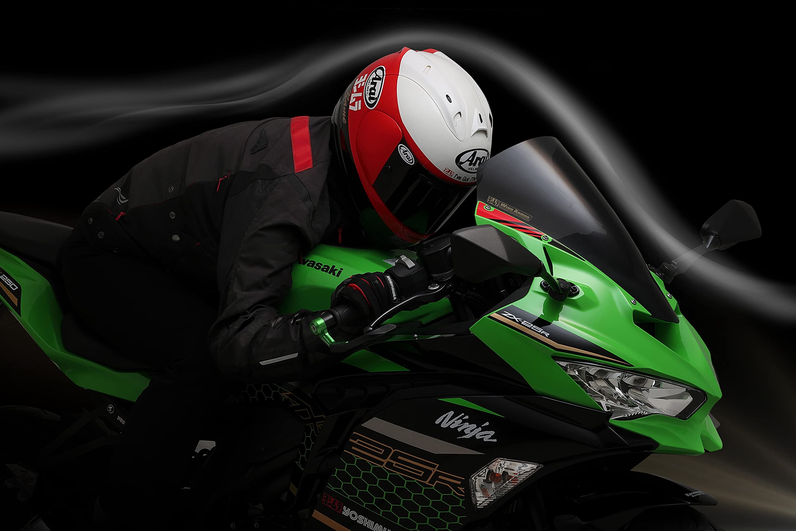 Amazon | ヨシムラ スクリーン ウィンドアーマー Ninja ZX-25R（21-24