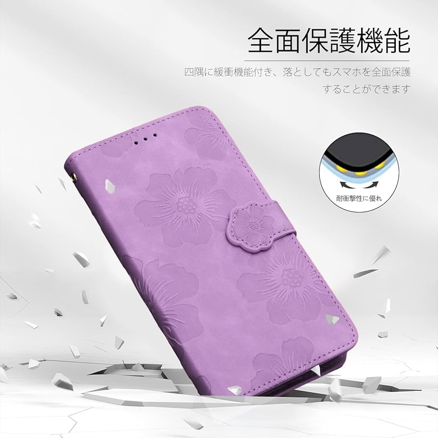 Amazon.co.jp: CASAFUNY 向けの BASIO4 ベイシオ 4 KYV47 ケース 手帳