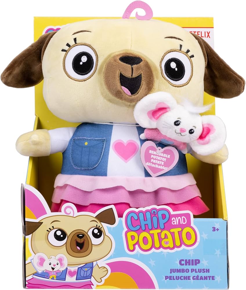 Amazon.co.jp: チップとポテトZERONICジャンボぬいぐるみ。公式