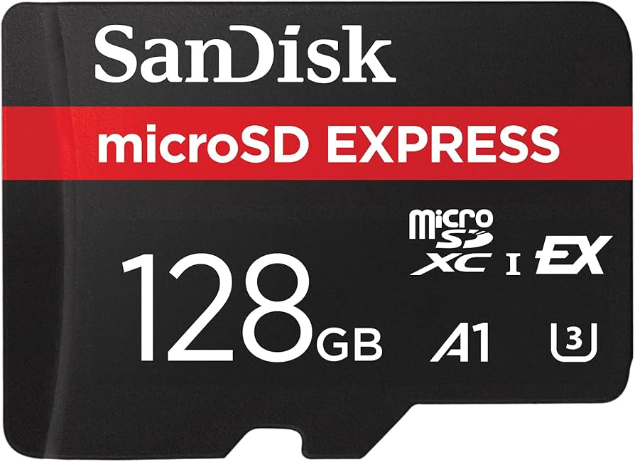 SanDisk 128GB microSD Express microSD Card - Works with Compatible