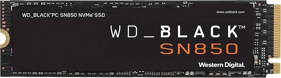 WD_BLACK 2TB SN850 NVMe Internal Gaming SSD Solid State Drive