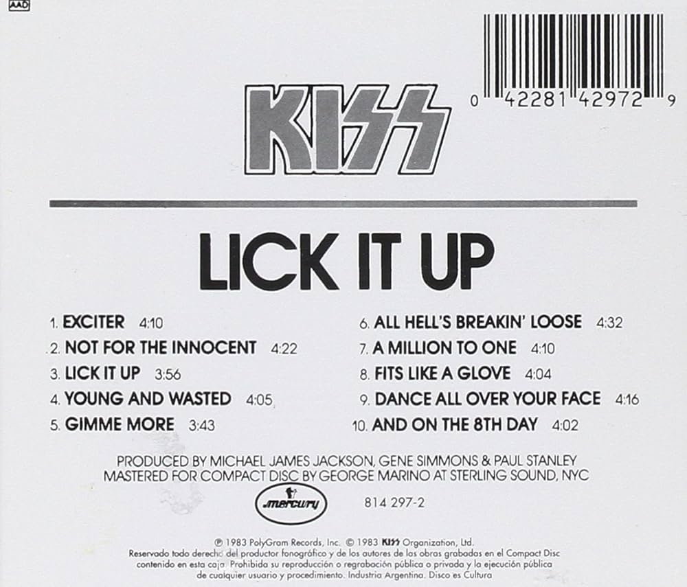 Kiss - Lick It Up - Amazon.com Music