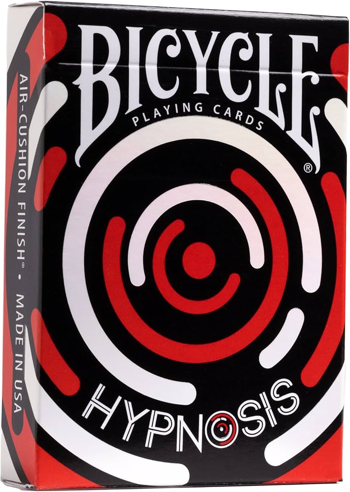 Amazon.co.jp: Bicycle Hypnosis Specialty トランプ 赤 黒 白
