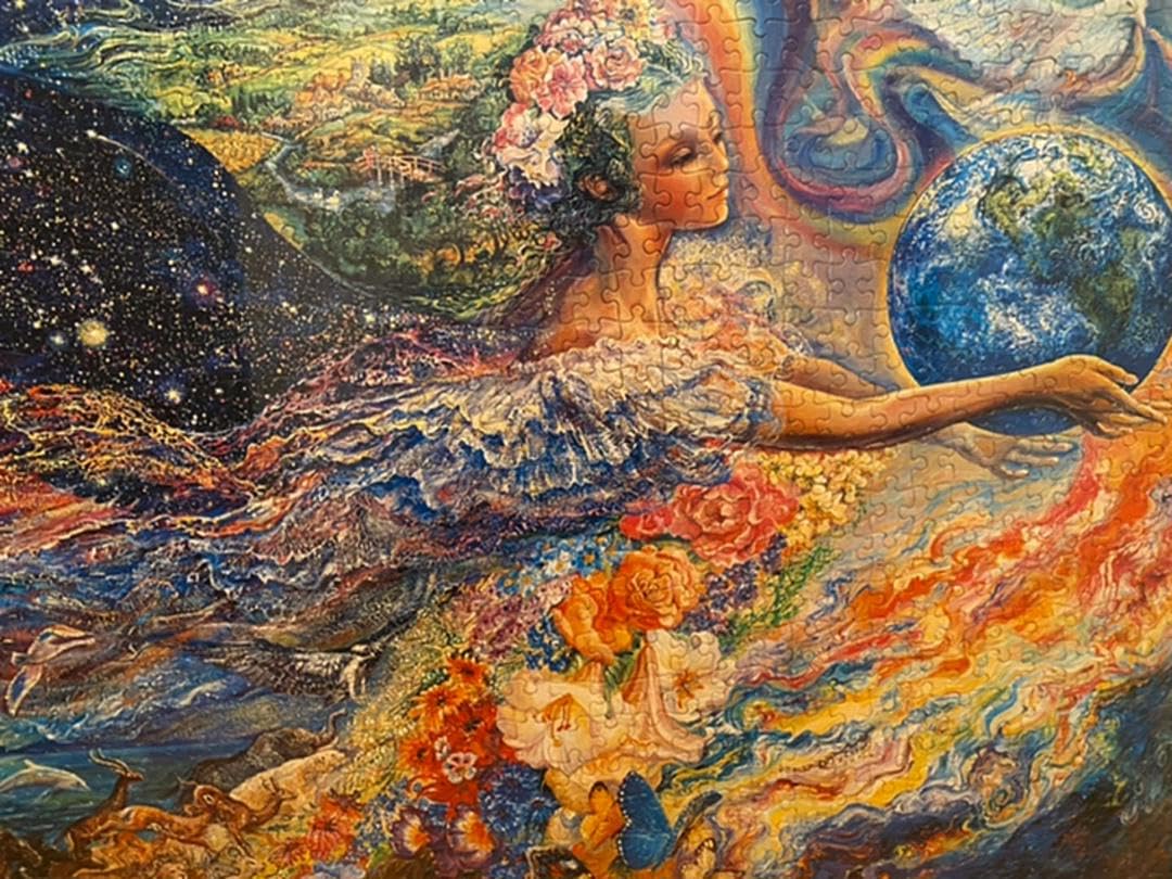 Amazon | ジョセフィンウォール 女神 天使 神秘的 完成パズル 品