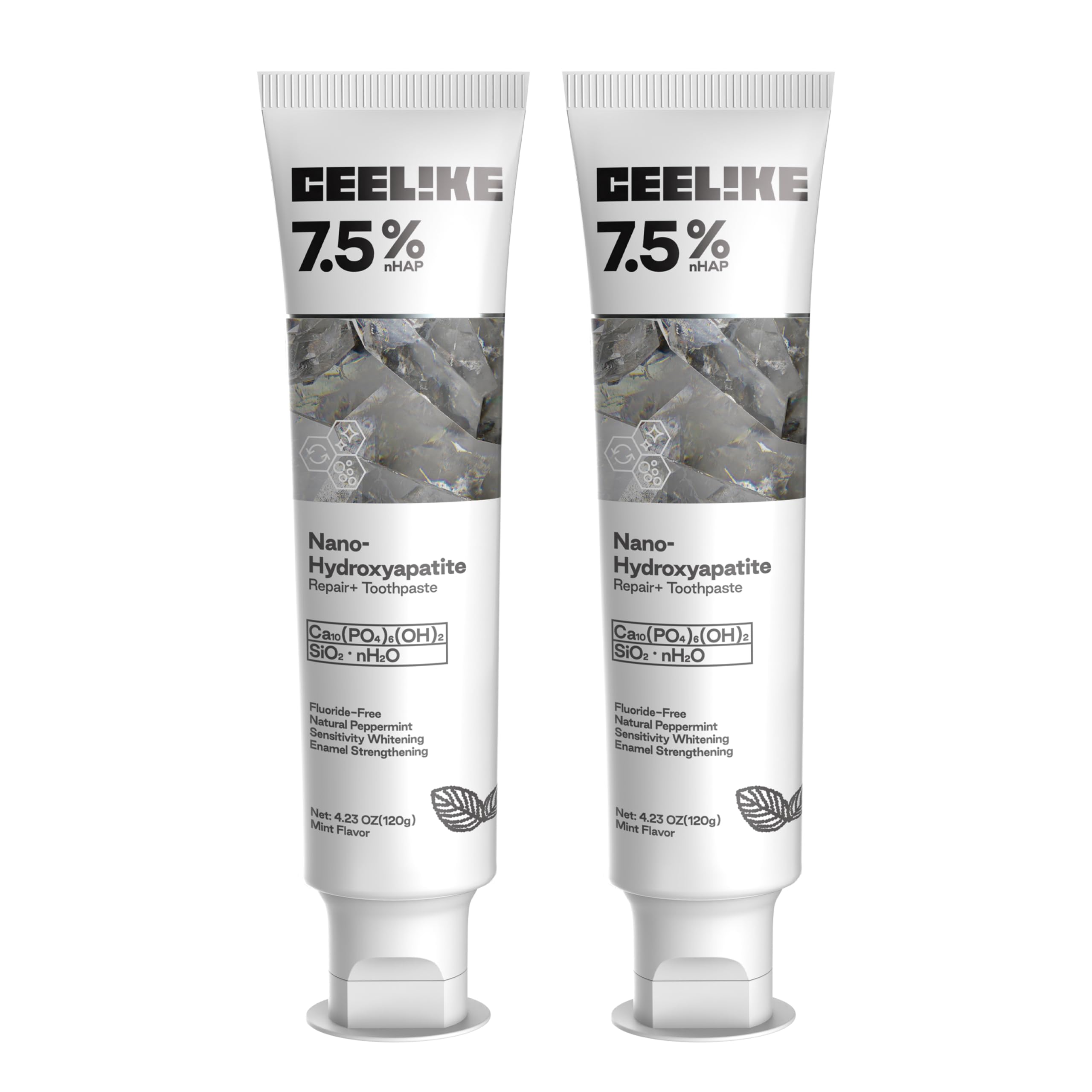 Amazon.com : CEELIKE 7.5% Hydroxyapatite Toothpaste – Strengthens