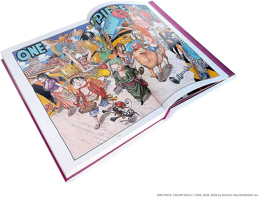 Amazon.com: One Piece Color Walk Compendium: New World to Wano
