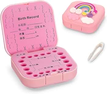 Amazon.co.jp: Tubbi 乳歯ケース 日本語版 トゥースケース 乳歯