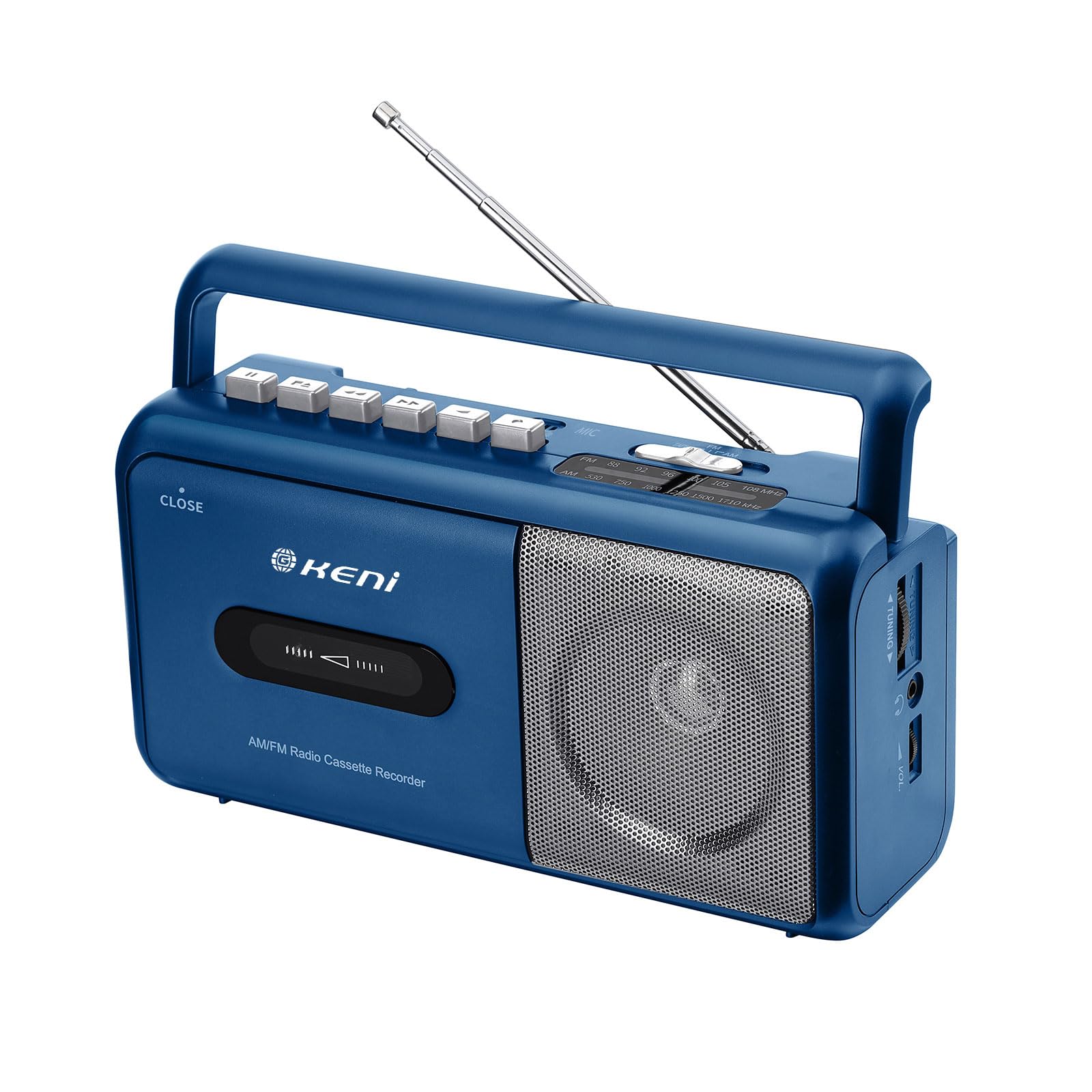 Amazon.com: G Keni Portable Cassette Player Boombox AM/FM Radio
