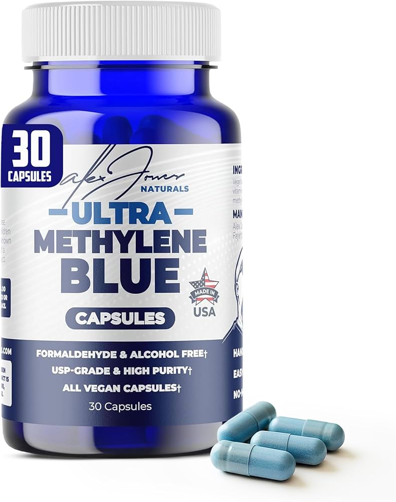 Amazon.com: Alex Jones Naturals Methylene Blue Tablets (10mg