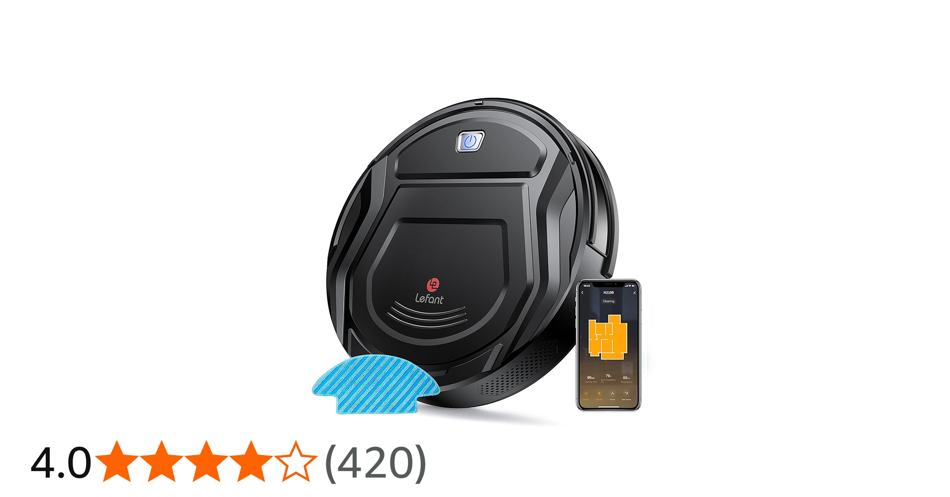 Amazon | ロボット掃除機 Lefant M210 強力吸引 小型お掃除ロボット