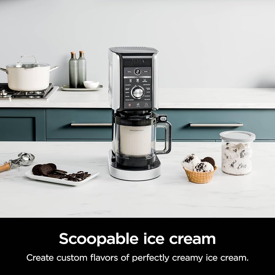 Amazon.com: Ninja NC501 CREAMi Deluxe 11-in-1 Ice Cream & Frozen