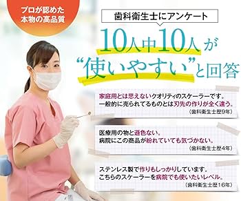 Amazon | 歯石取り 歯石 スケーラー デンタルミラー 入り 歯用ツール