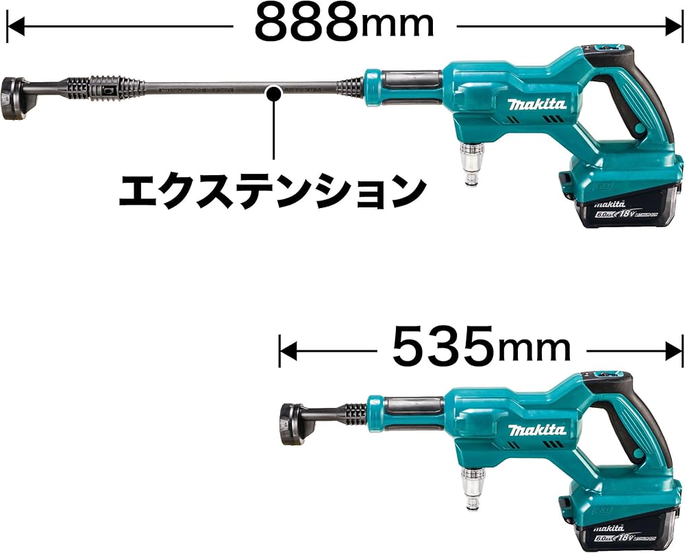 Amazon.co.jp: マキタ(Makita) 充電式洗浄機 18V バッテリ・充電器別売
