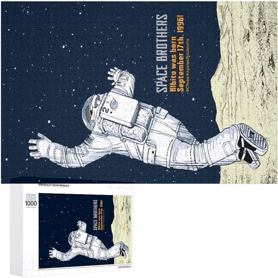 Amazon.co.jp: 宇宙兄弟 パズル 大人气 木製 1000ピース