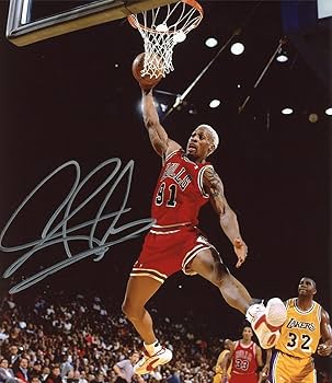 Amazon.co.jp: デニス・ロッドマン 直筆 サイン 入り 8×10 ポスター