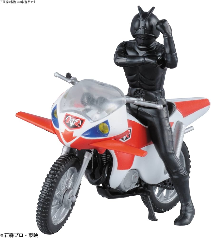 Amazon | メカコレクション 仮面ライダーシリーズ 新サイクロン号&仮面