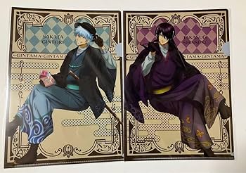 Amazon.co.jp: 銀魂 坂田銀時 高杉晋助 クリアファイル : ホビー