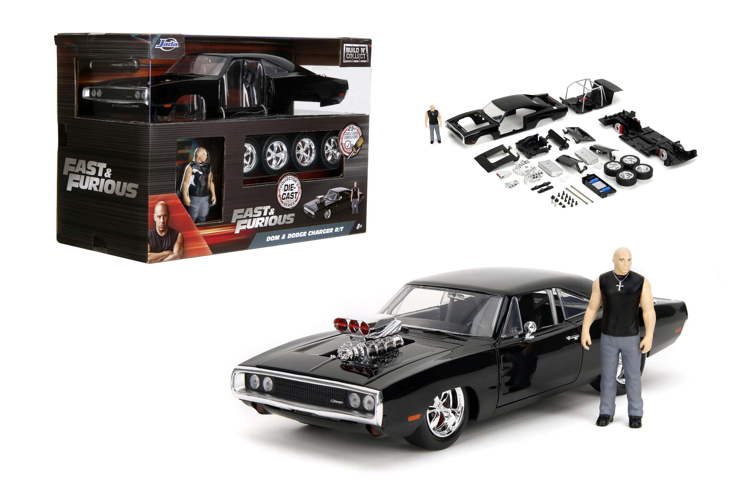 Amazon | 1:24 ワイルドスピードダイキャストカー DOM's Dodge Charger