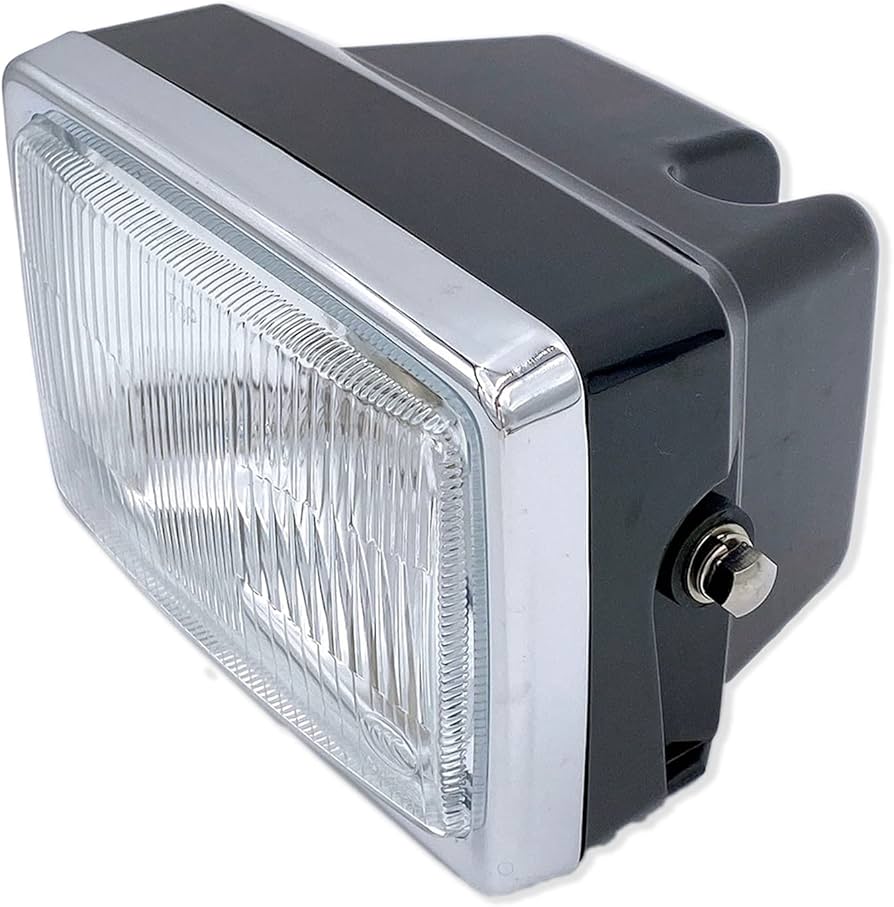 Amazon | Meliore 汎用 ヤマハ TZR125 RZ125 ガラスレンズ 角目 ヘッド