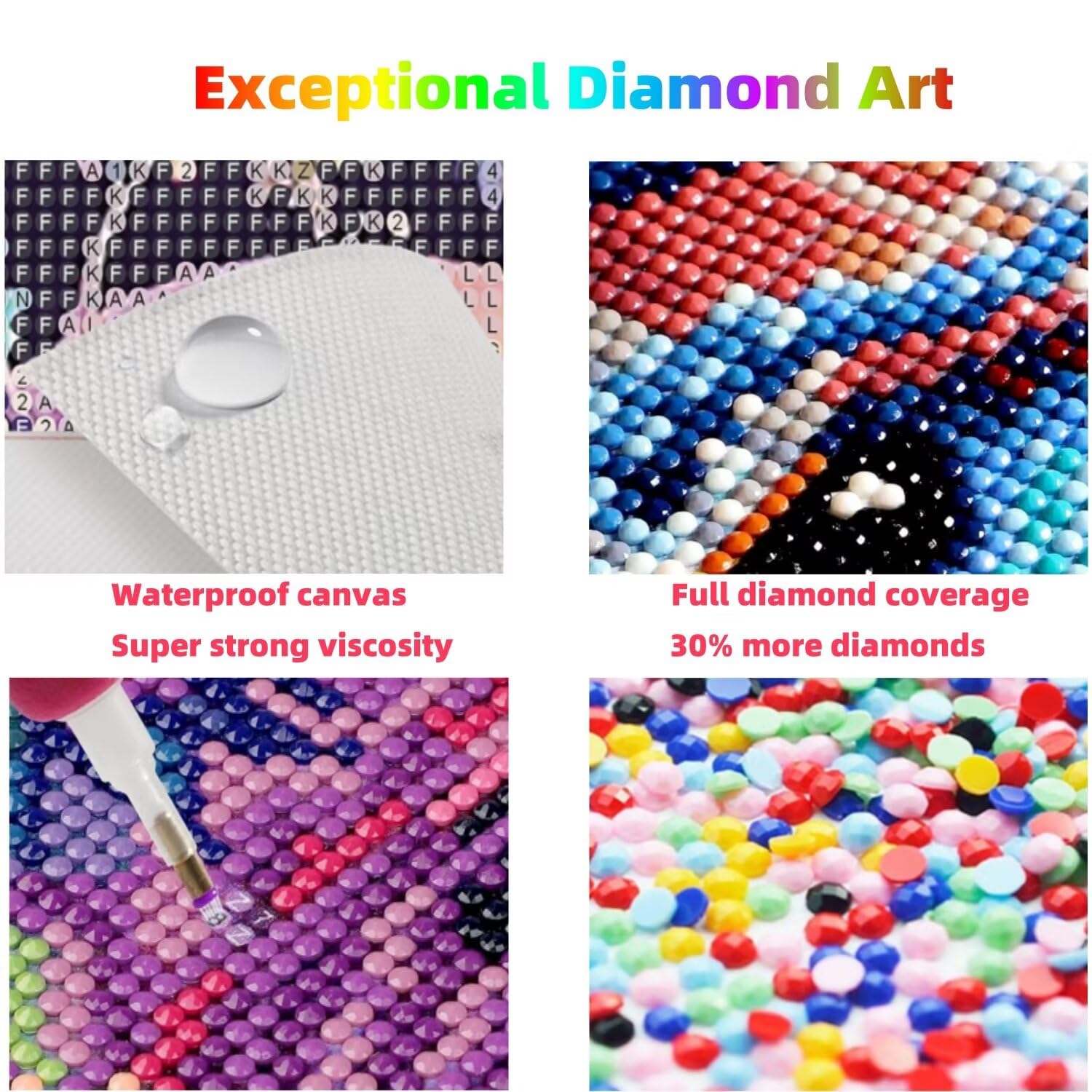 Amazon.com: 5D Winter Diamond Art Kits for Adults Rabbit Paint by