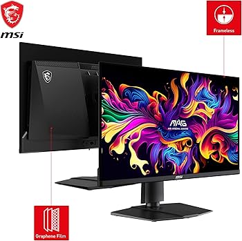 Amazon.com: msi MAG 271QPX QD-OLED, 27 OLED Gaming Monitor, 2560 x