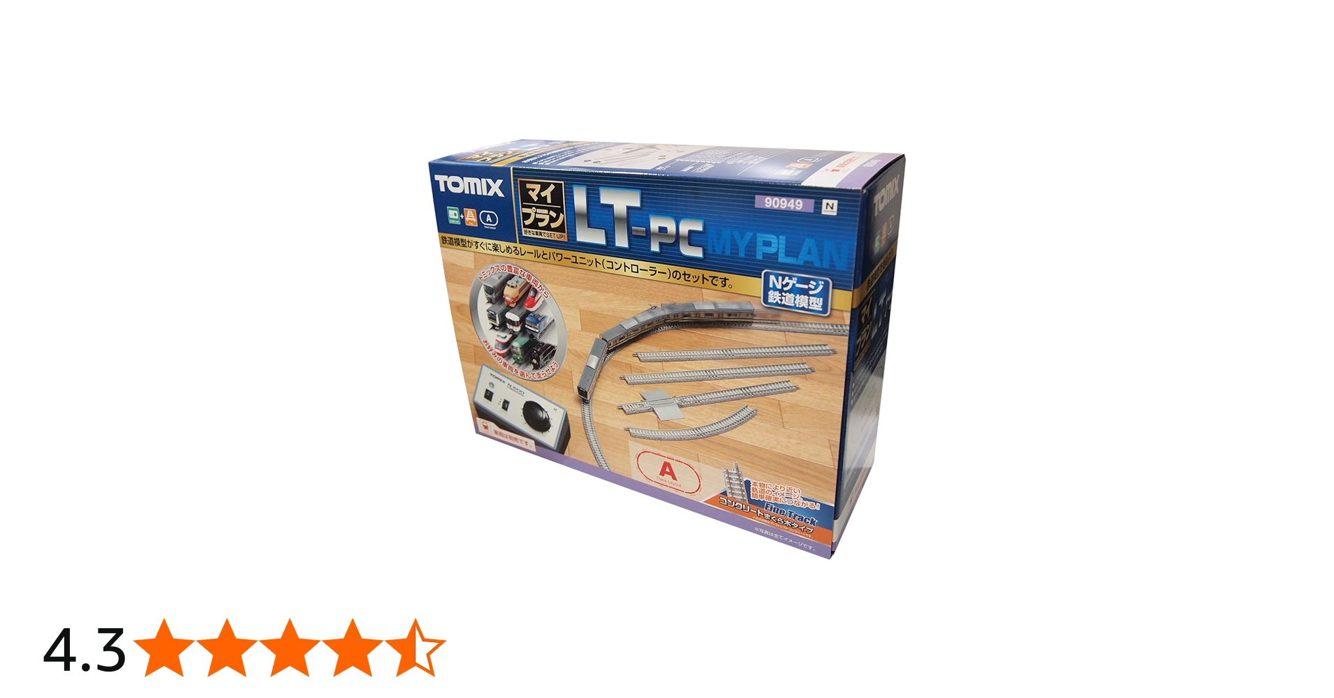 Amazon | TOMIX Nゲージ マイプラン LT-PC F レールパターンA 90949